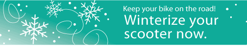 Winterize Your Scooter Now.